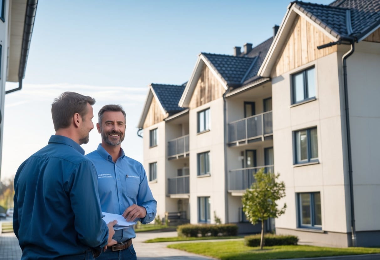 Snak med Jels Huse og Taglejligheder hvis facade og tag i etageejendommen trænger til kærlighed