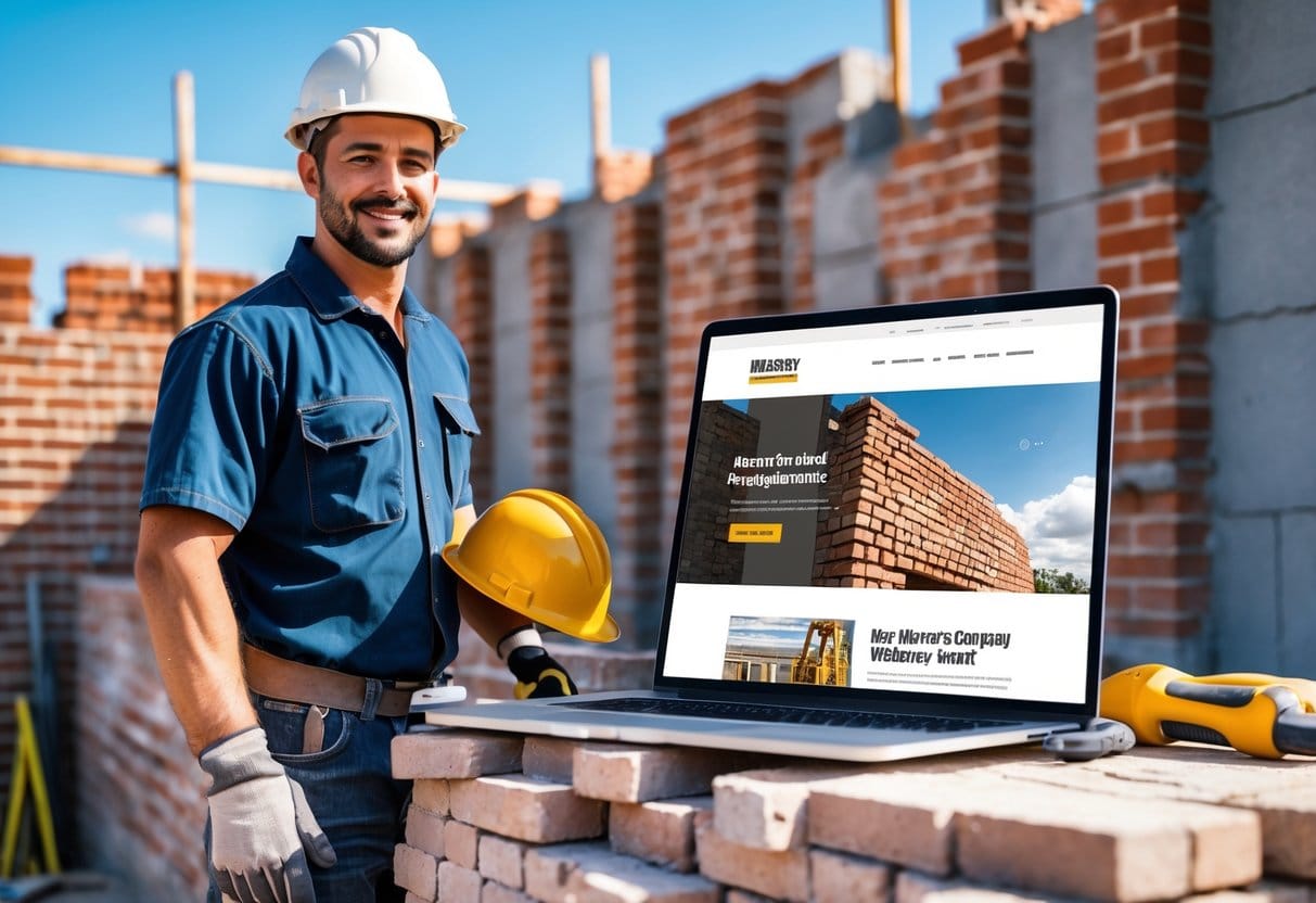 Derfor bør et murerfirma have en professionel hjemmeside der skaffer nye opgaver